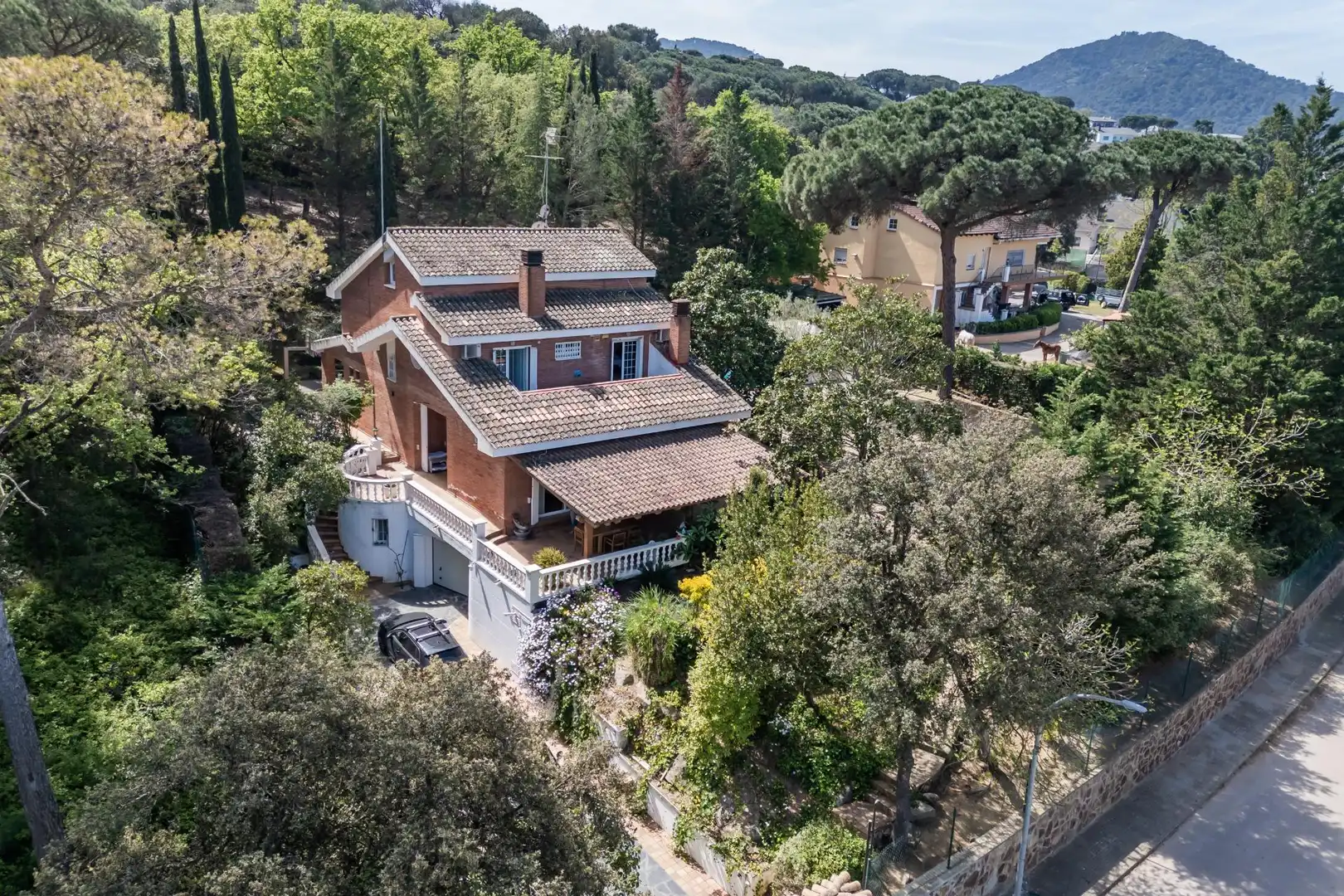 Exterior view of Houses for sale in Vilanova del Vallès  with Air Conditioner, Heating and Private garden