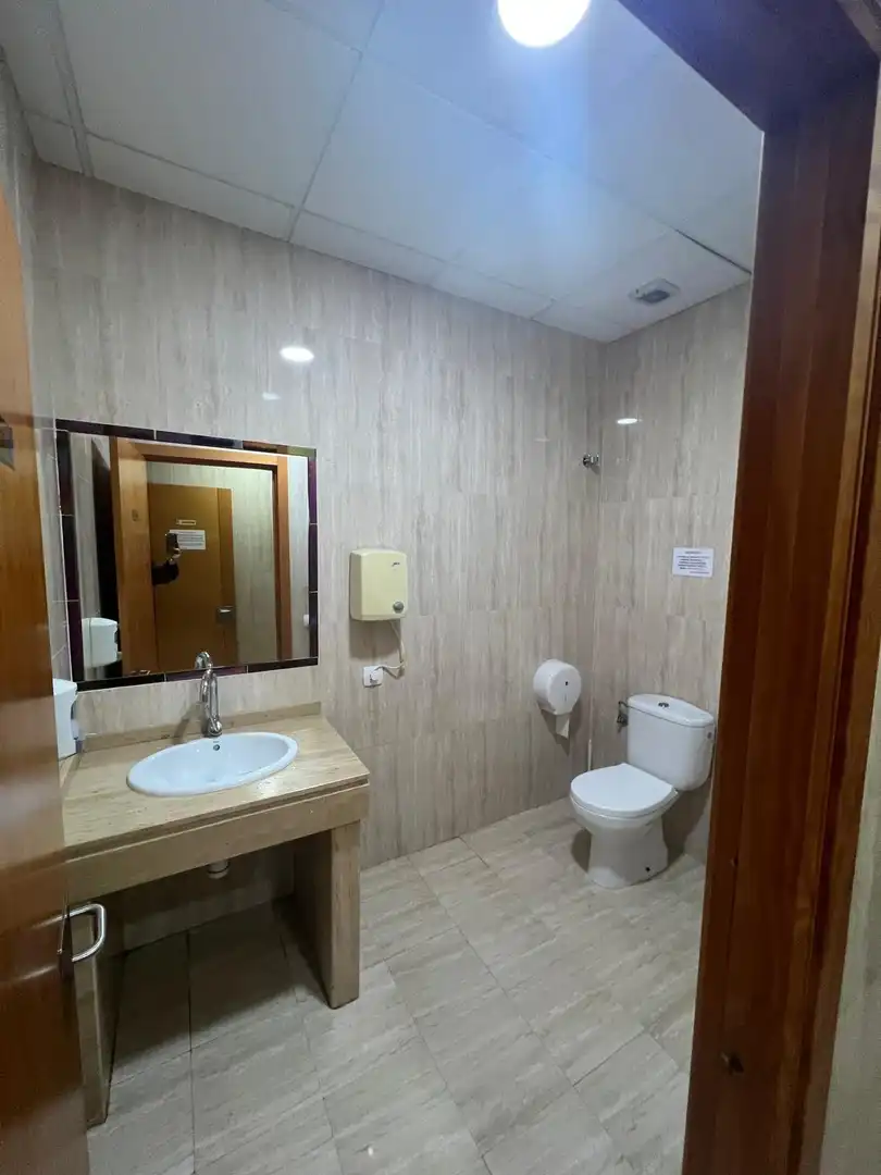 Bathroom of Office for rent in Montequinto  with Air Conditioner and Heating