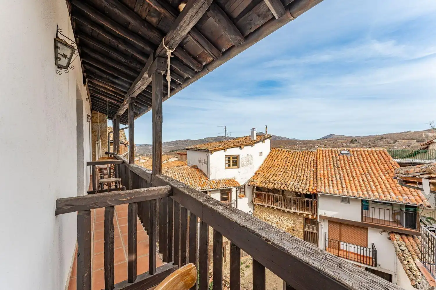 Terrassa de Finca rústica en venda en Candelario amb Calefacció, Jardí privat i Terrassa