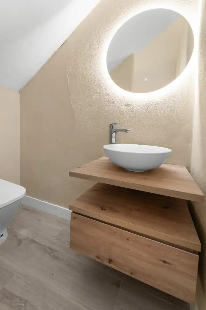 Bathroom of Houses for sale in Benalmádena  with Air Conditioner, Heating and Private garden