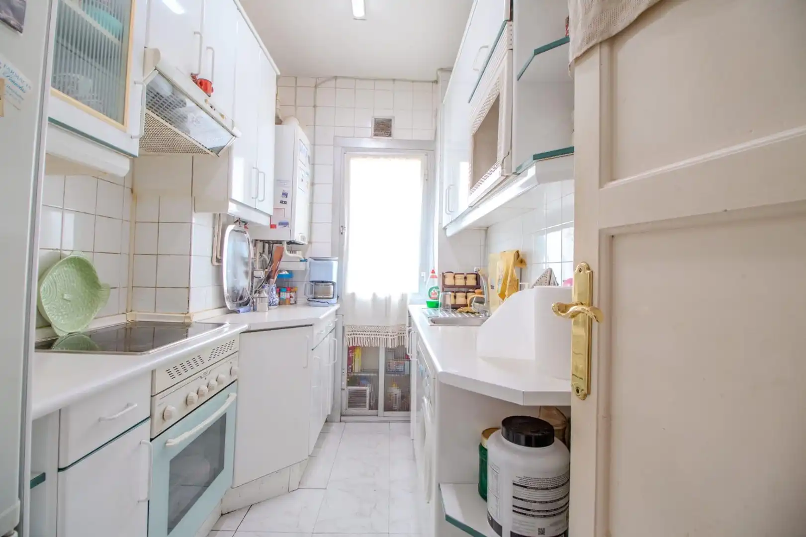 Cocina de Apartamento en venta en Madrid con Calefacción y Parquet