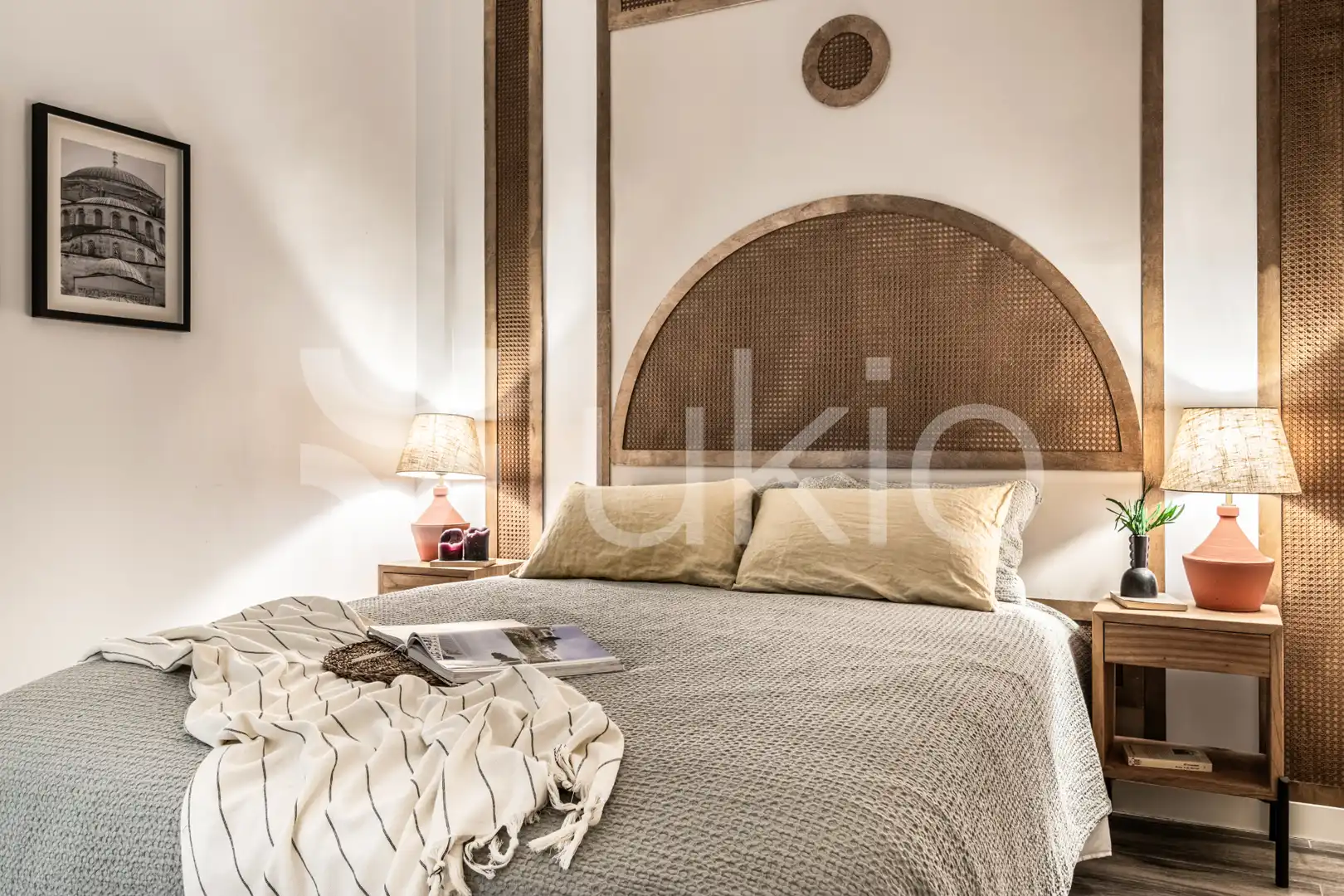 Habitación de Apartamento de alquiler en Madrid con Aire acondicionado, Calefacción y Terraza