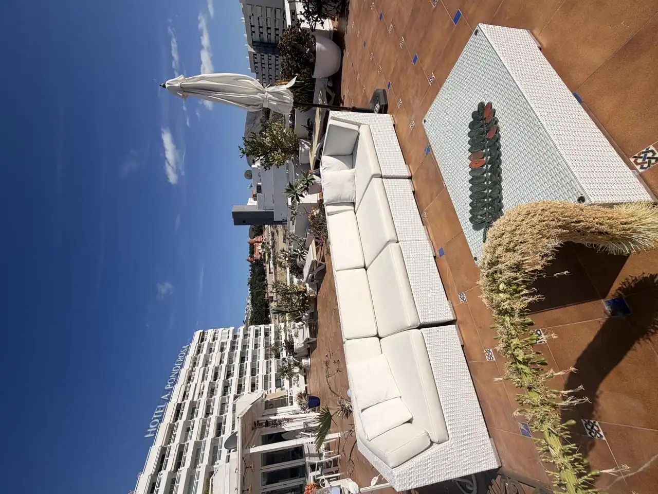Terrace of Flat for sale in Adeje  with Air Conditioner, Terrace and Furnished