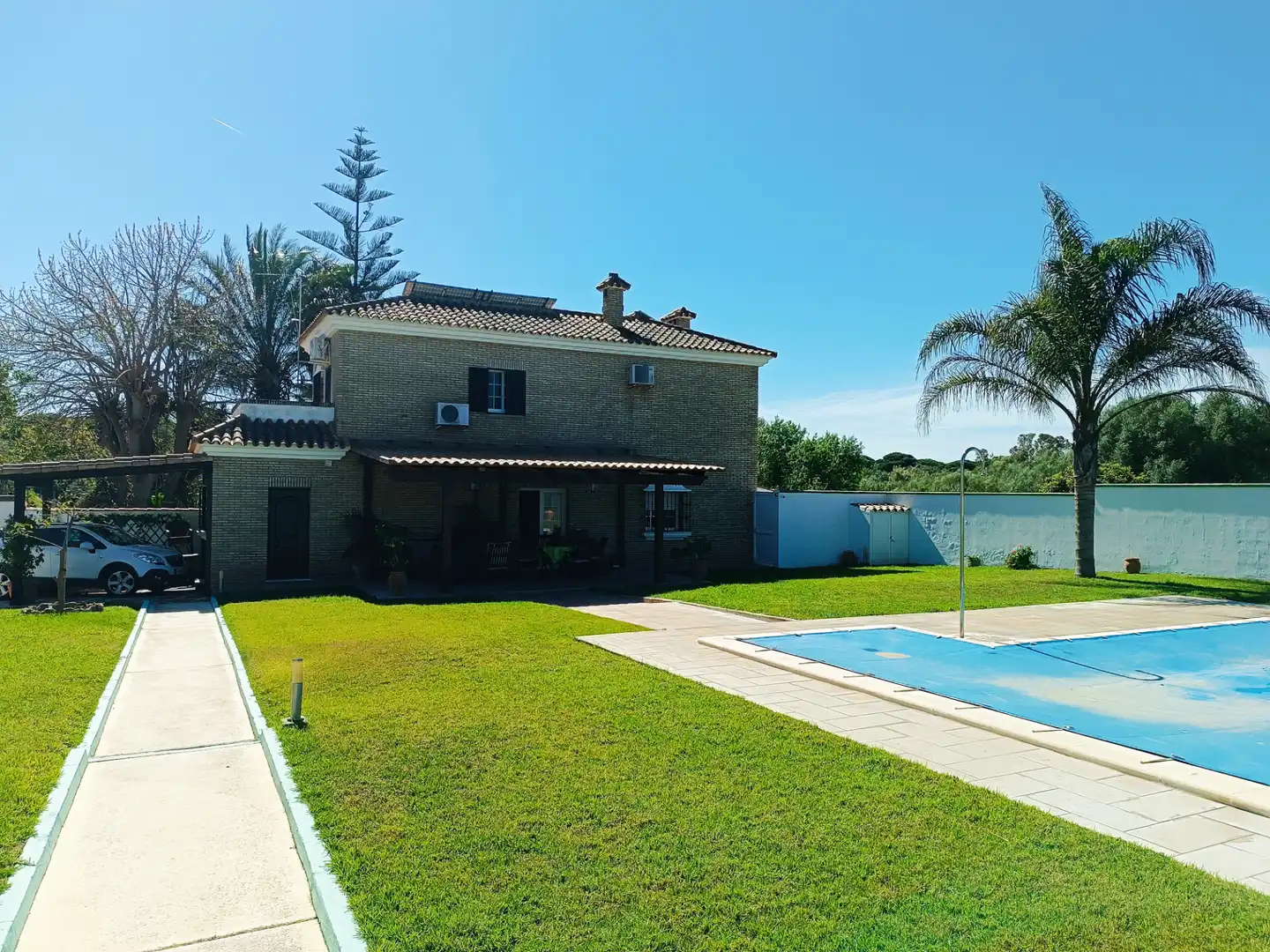 Piscina de Casa o chalet en venta en El Puerto de Santa María con Aire acondicionado, Jardín privado y Terraza