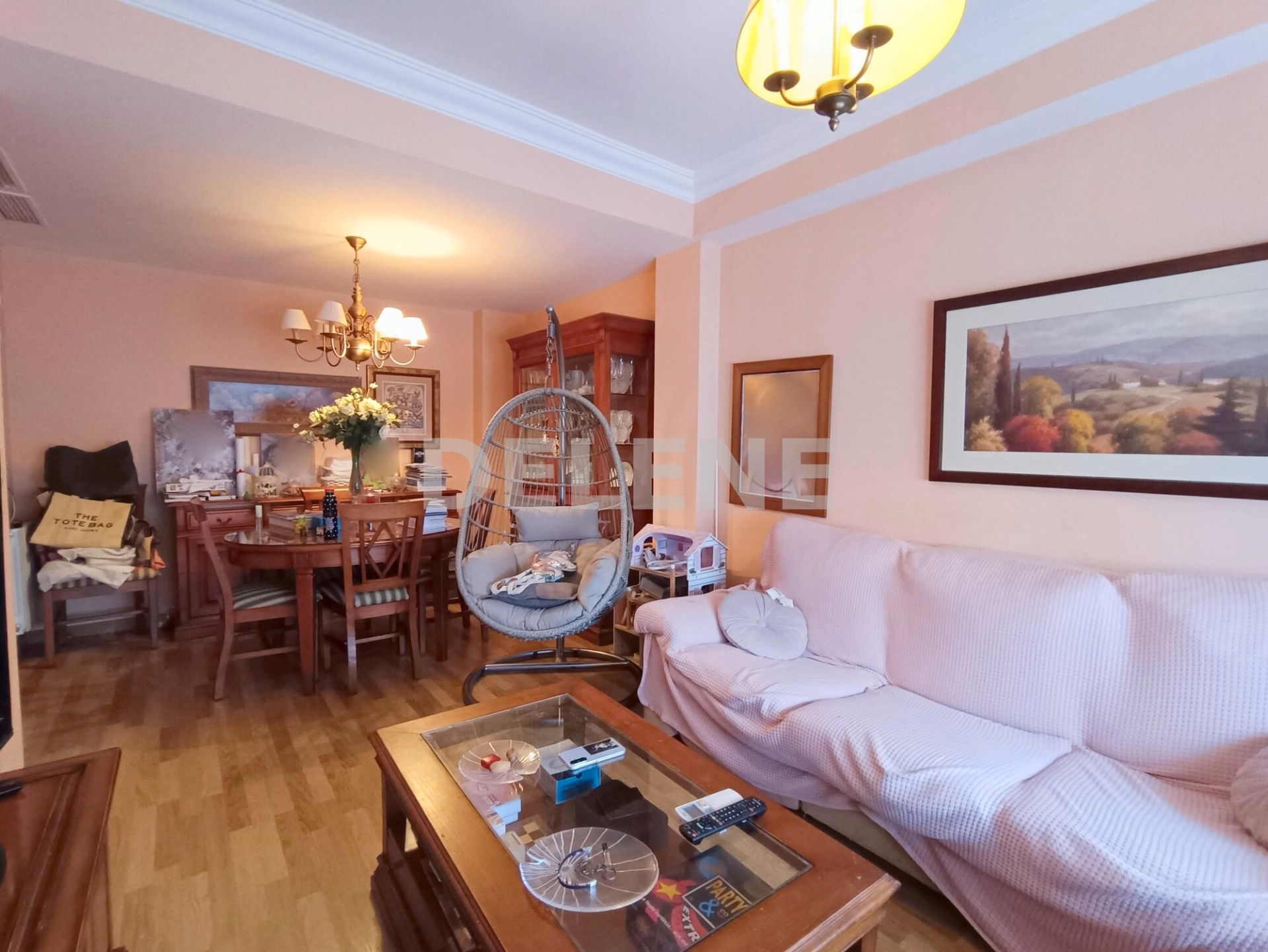 Sala d'estar de Casa adosada en venda en Hellín amb Aire condicionat, Calefacció i Jardí privat