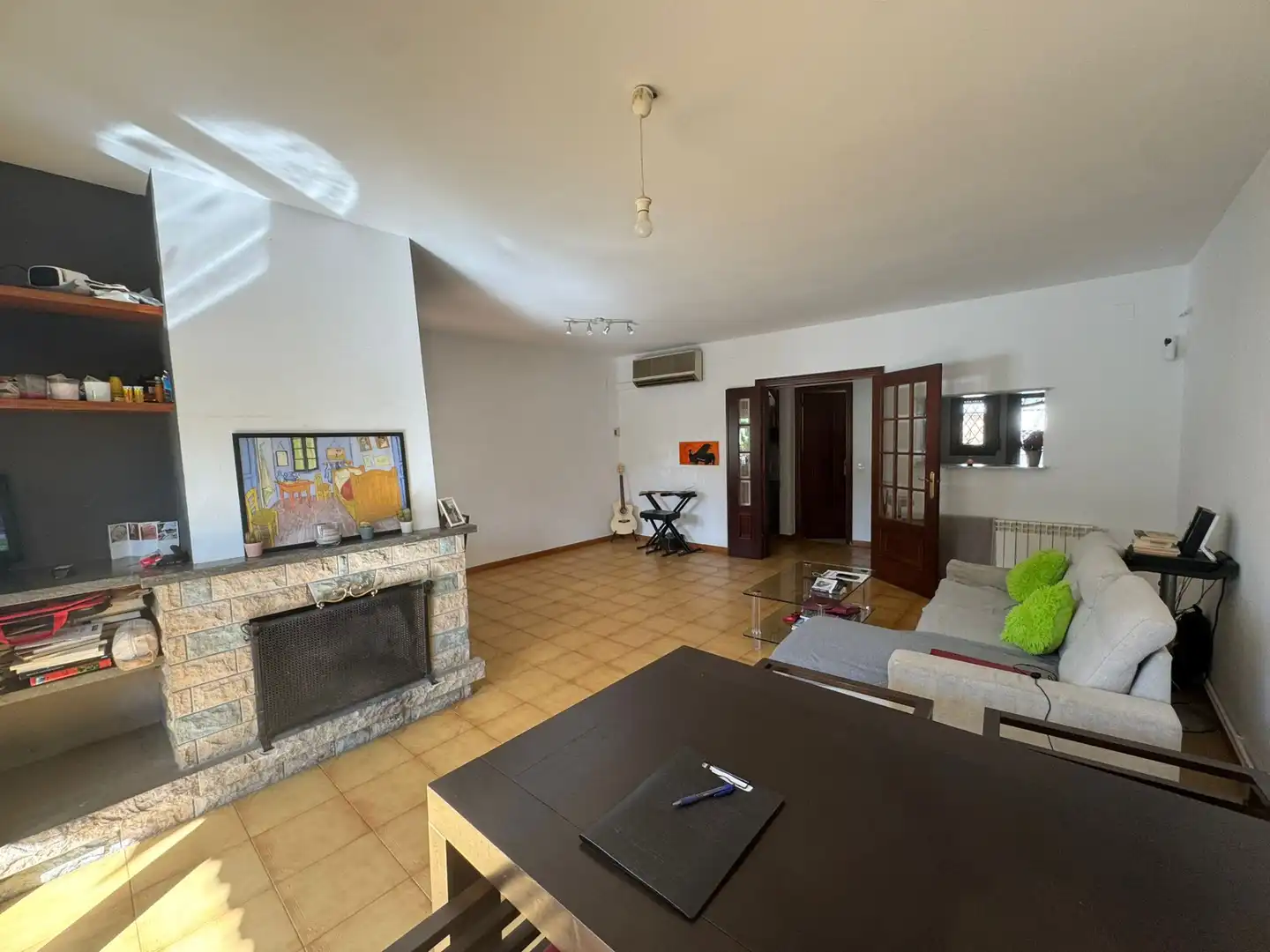 Sala de estar de Casa adosada de alquiler en Calafell con Calefacción, Terraza y Amueblado