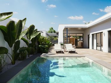 Villa avec balcon à vendre à Calle del Bonsái