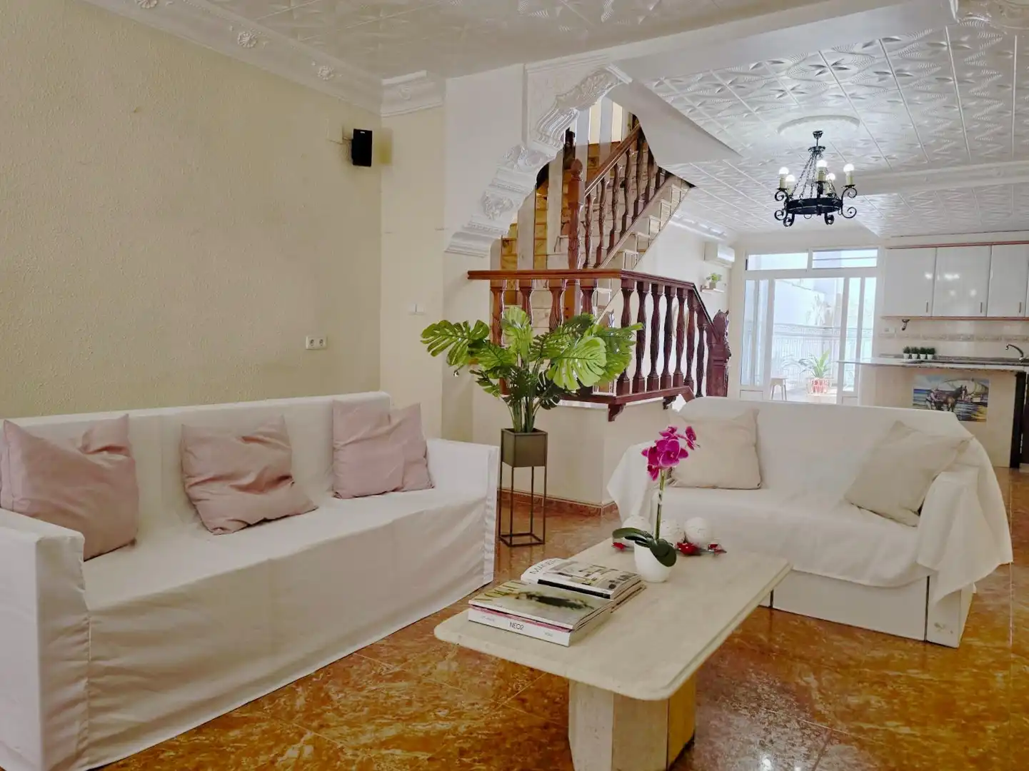 Sala de estar de Casa o chalet en venta en Massalfassar con Aire acondicionado, Calefacción y Terraza