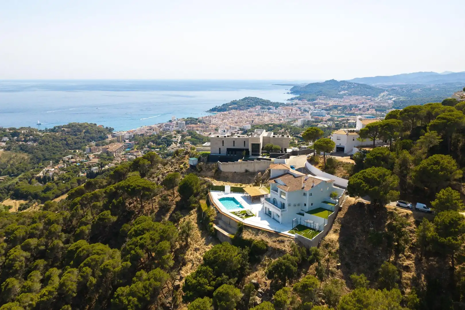 Vista exterior de Casa o chalet en venta en Lloret de Mar con Calefacción, Jardín privado y Terraza