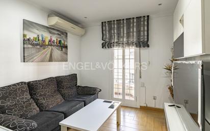 Living room of Apartment for sale in Sant Joan Despí  with Air Conditioner, Heating and Balcony