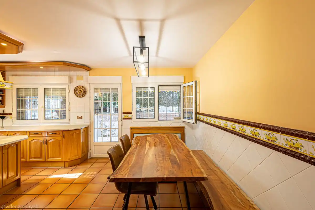 Comedor de Casa o chalet en venta en Móstoles con Aire acondicionado, Calefacción y Jardín privado