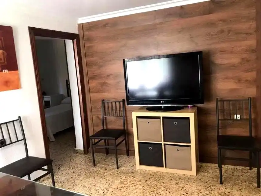 Sala d'estar de Pis de lloguer en Sevilla amb Aire condicionat