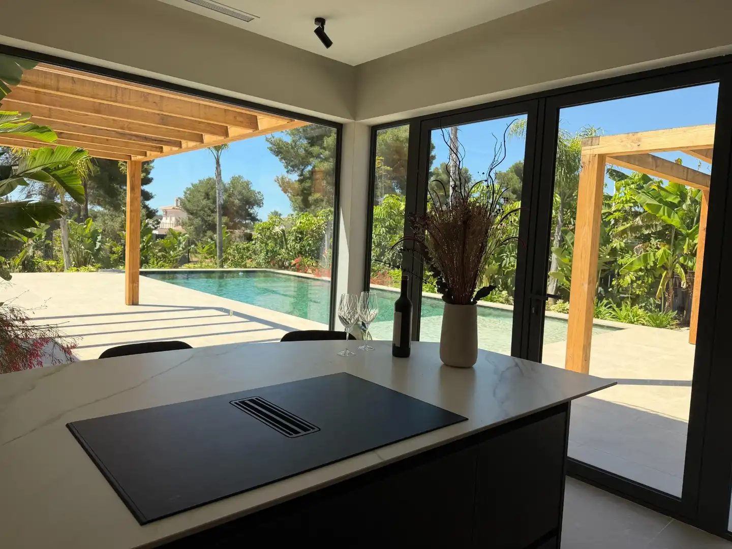 Kitchen of Houses for sale in Jávea / Xàbia  with Air Conditioner, Private garden and Terrace