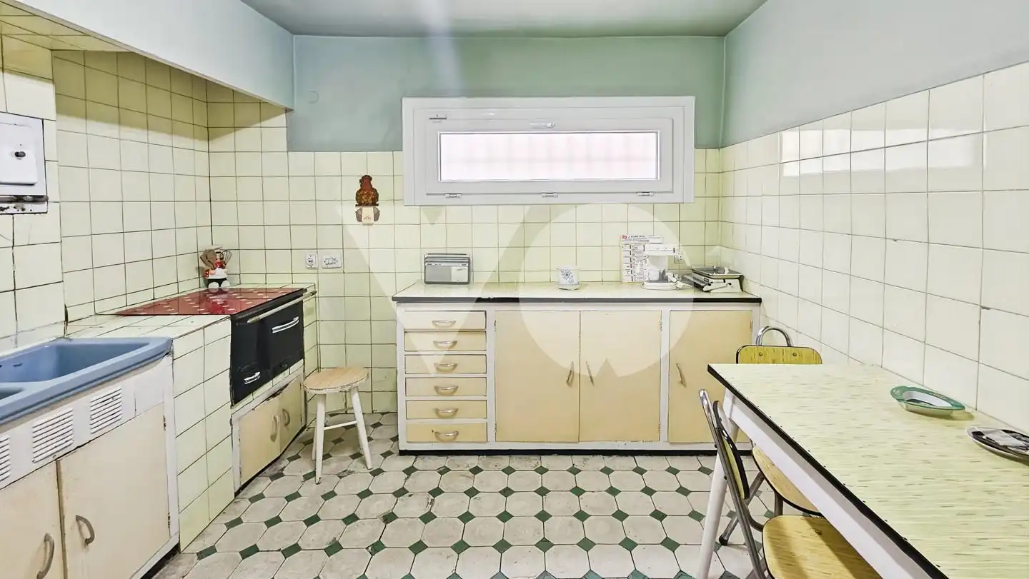 Cocina de Casa adosada en venta en Madrid con Aire acondicionado, Jardín privado y Terraza