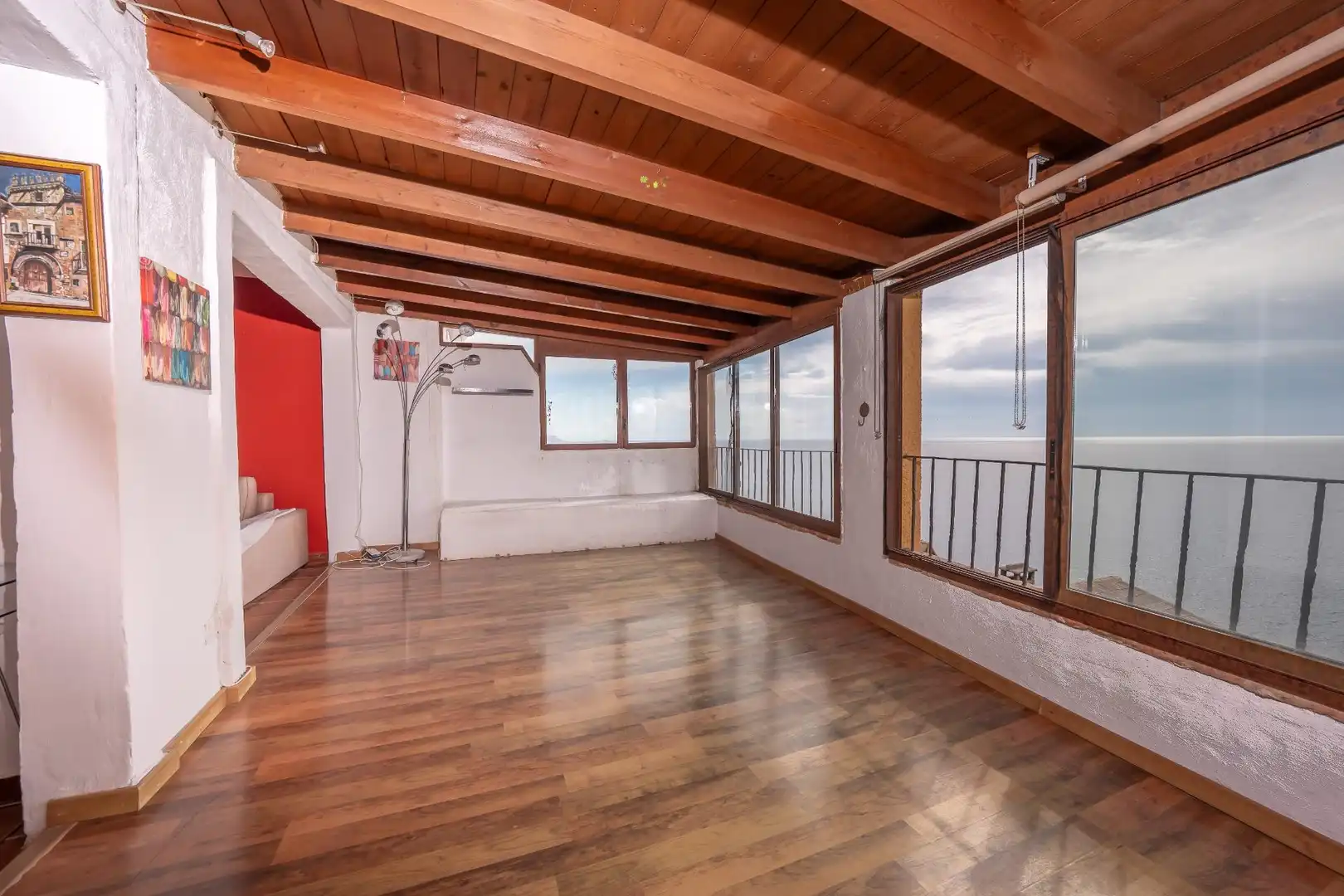 Wohnzimmer von Haus oder Chalet zum Verkauf in El Campello mit Gemeinschaftspool