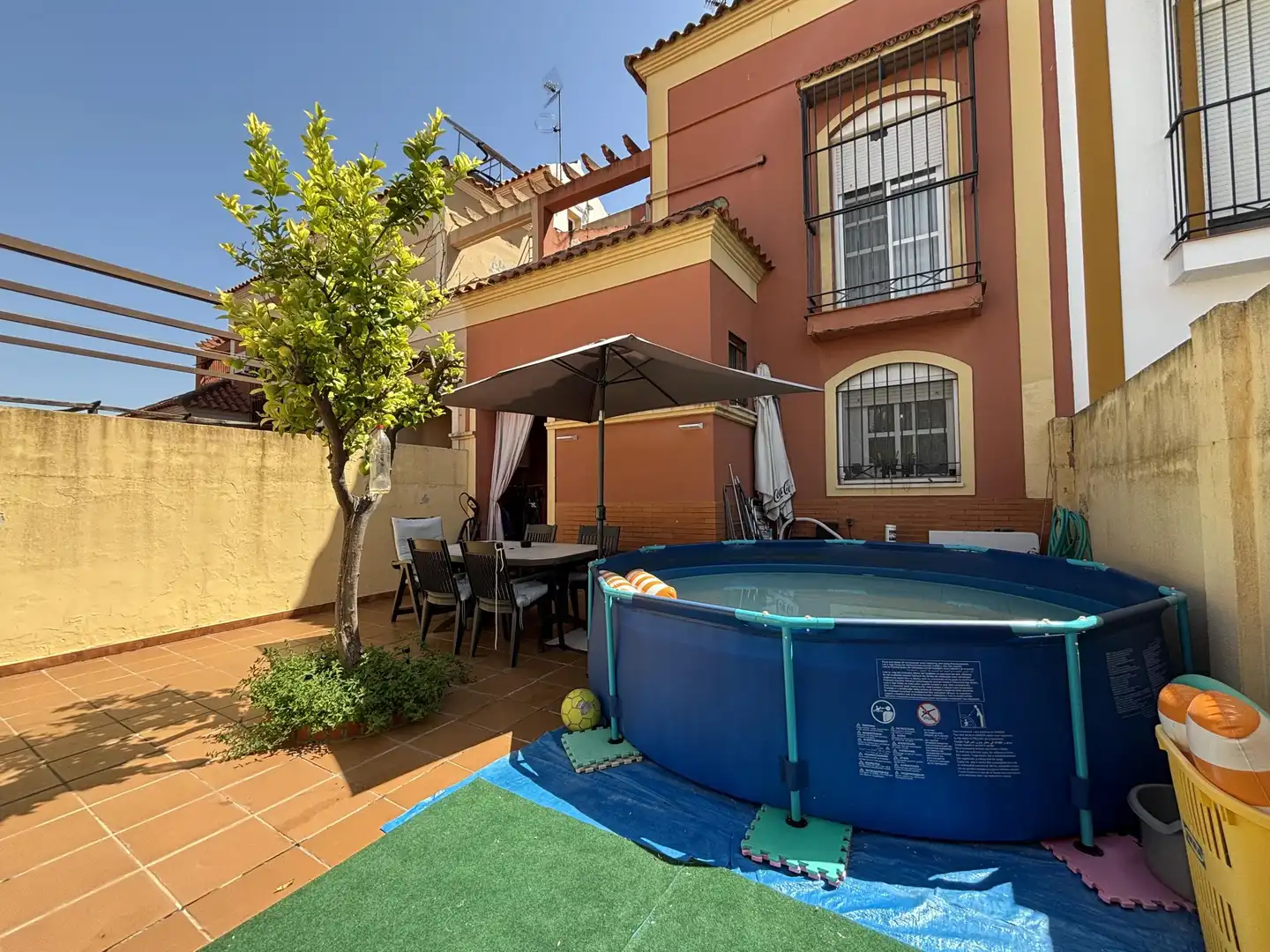 Jardí de Casa adosada en venda en Castilleja de la Cuesta