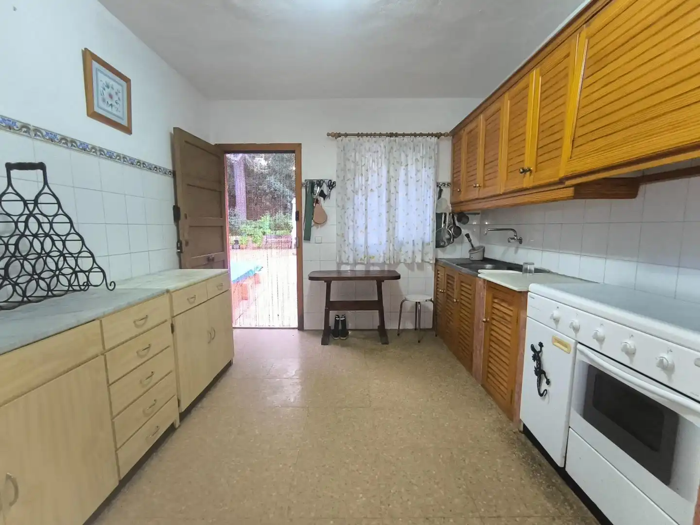 Cocina de Finca rústica en venta en Sant Joan con Aire acondicionado, Jardín privado y Terraza