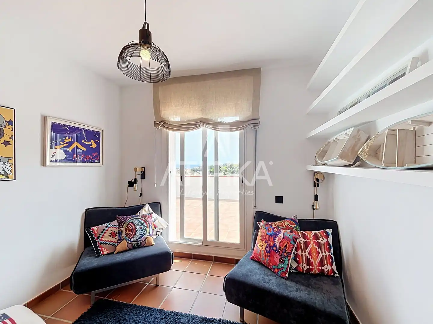 Habitación de Casa o chalet en venta en Sant Andreu de Llavaneres con Terraza, Piscina y Horno