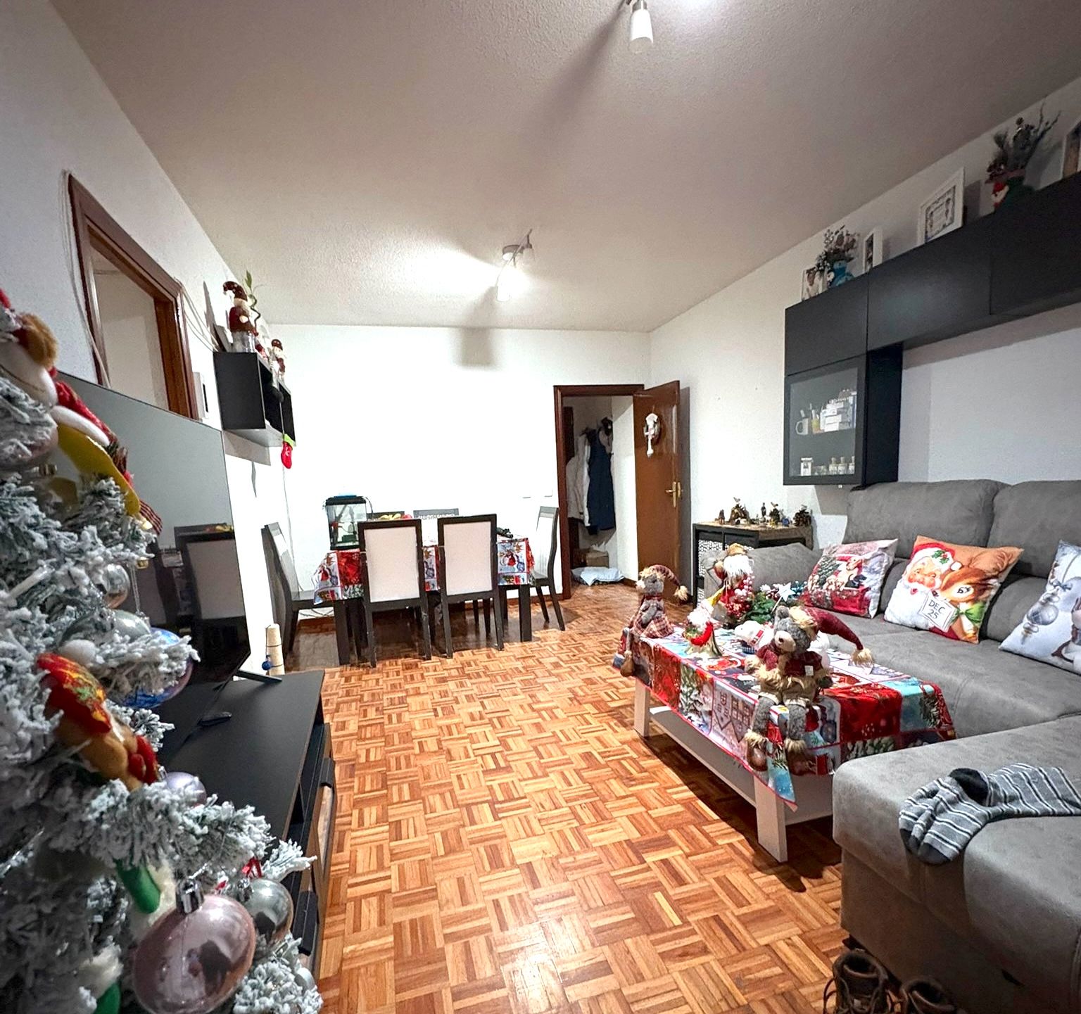 Living room of Flat for sale in Móstoles  with Heating, Terrace and Storage room