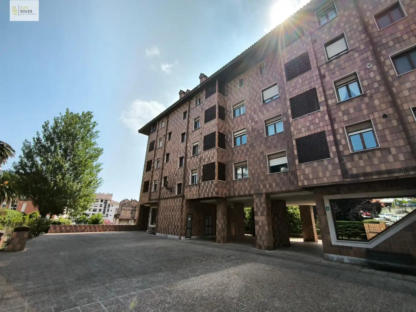 Exterior view of Flat for rent in Santander  with Heating, Parquet flooring and Terrace
