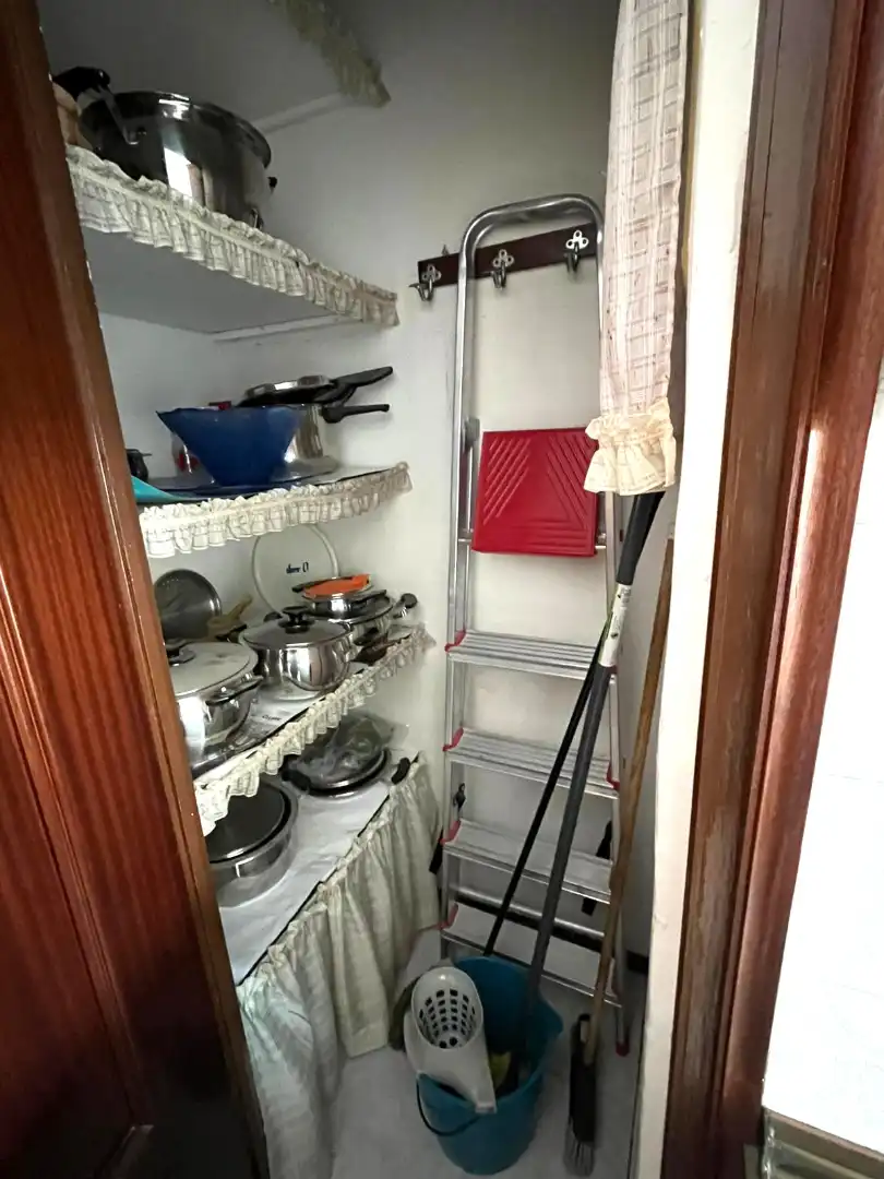 Cocina de Piso en venta en Cuéllar con Calefacción, Parquet y Trastero