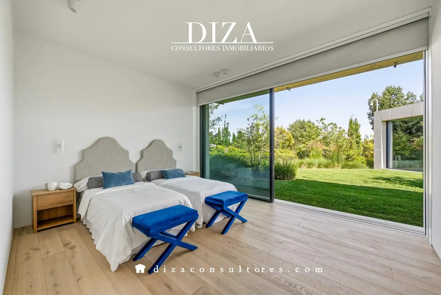 Habitación de Casa o chalet en venta en Pozuelo de Alarcón con Aire acondicionado, Calefacción y Jardín privado