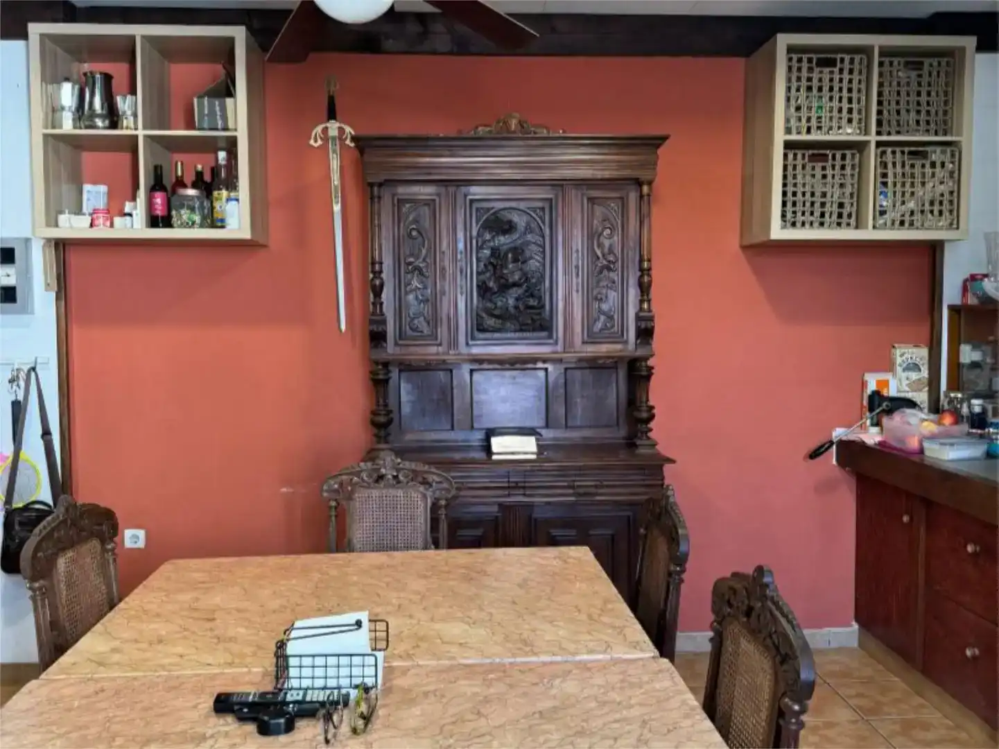 Dining room of Flat for sale in Potries  with Air Conditioner, Private garden and Storage room