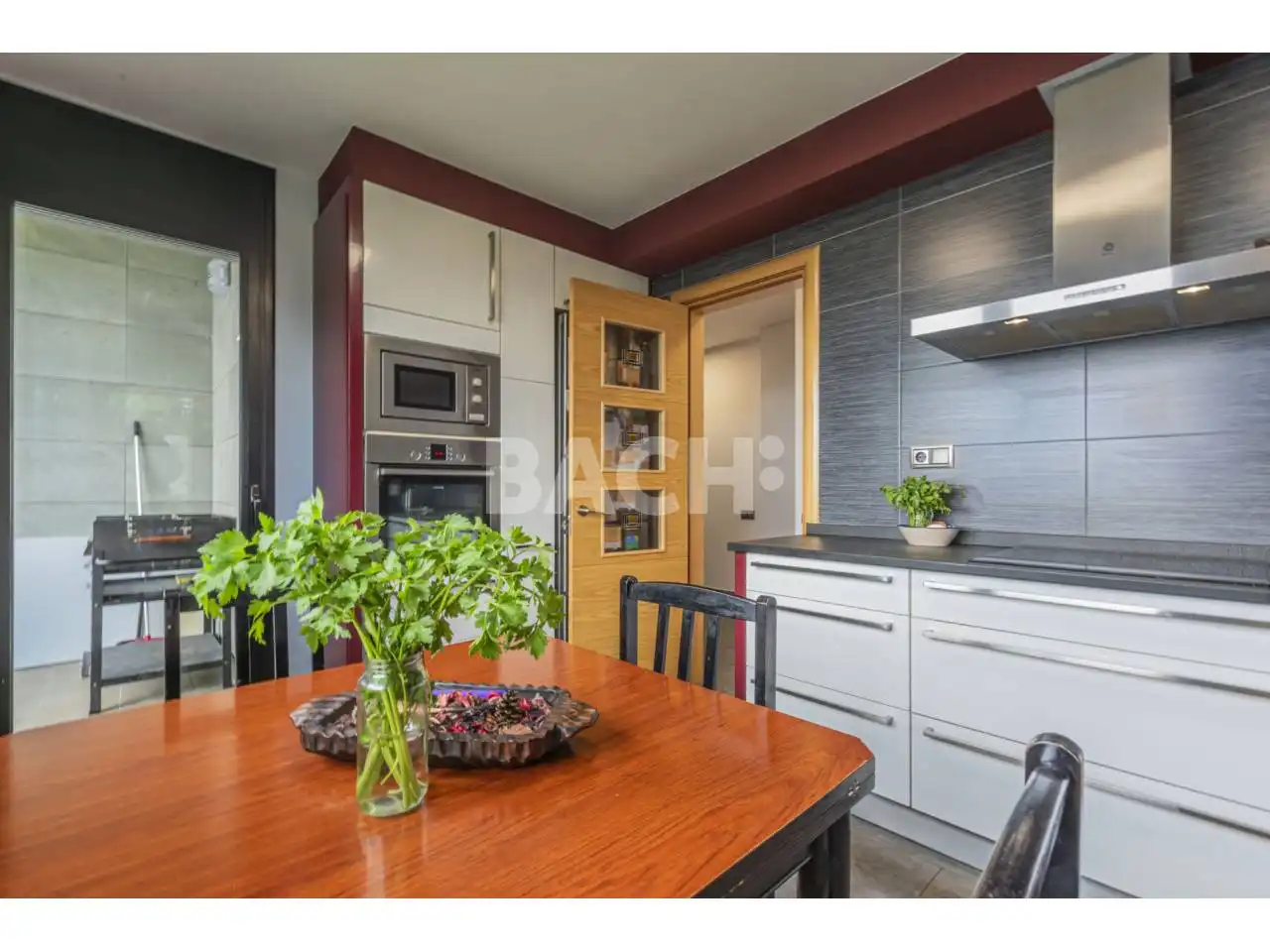 Cocina de Casa o chalet en venta en Gurb con Calefacción, Jardín privado y Terraza