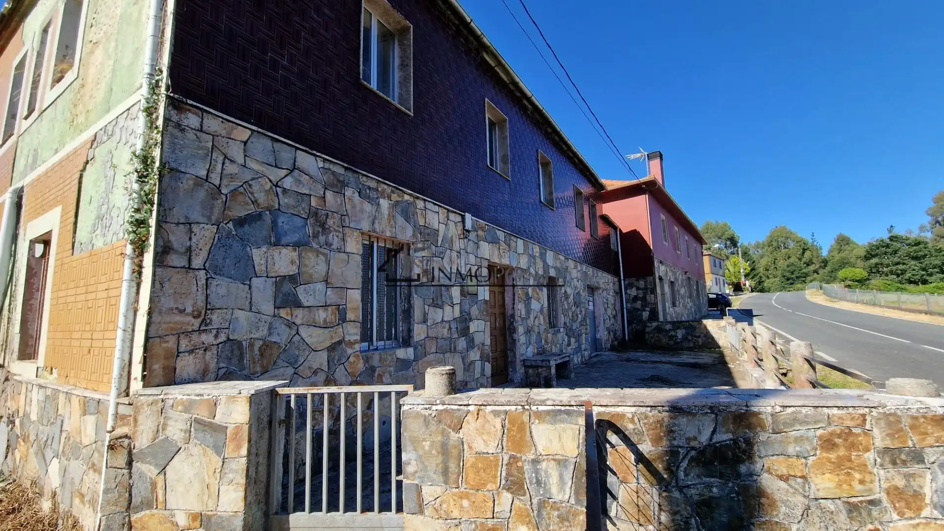 Vista exterior de Casa adosada en venta en Forcarei con Jardín privado
