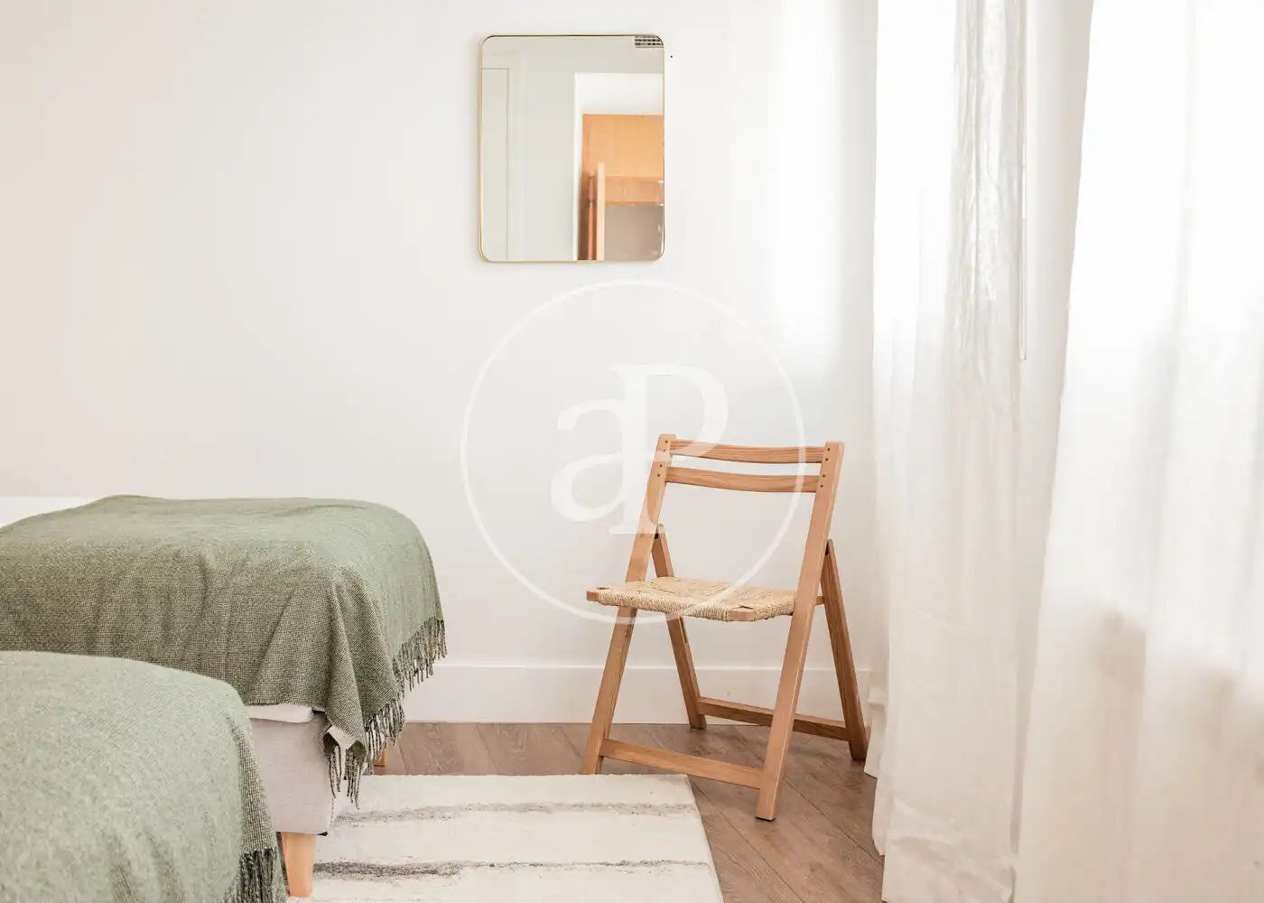 Habitación de Piso de alquiler en Madrid con Aire acondicionado, Calefacción y Amueblado