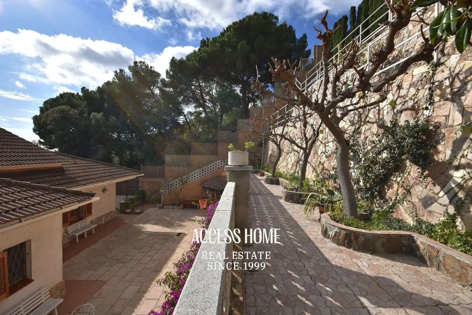 Garden of Houses for sale in Arenys de Munt  with Heating, Terrace and Swimming Pool