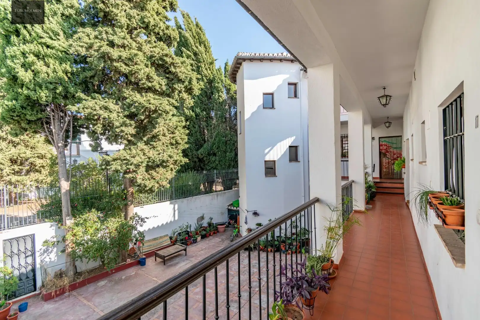 Jardí de Apartament en venda en Granada