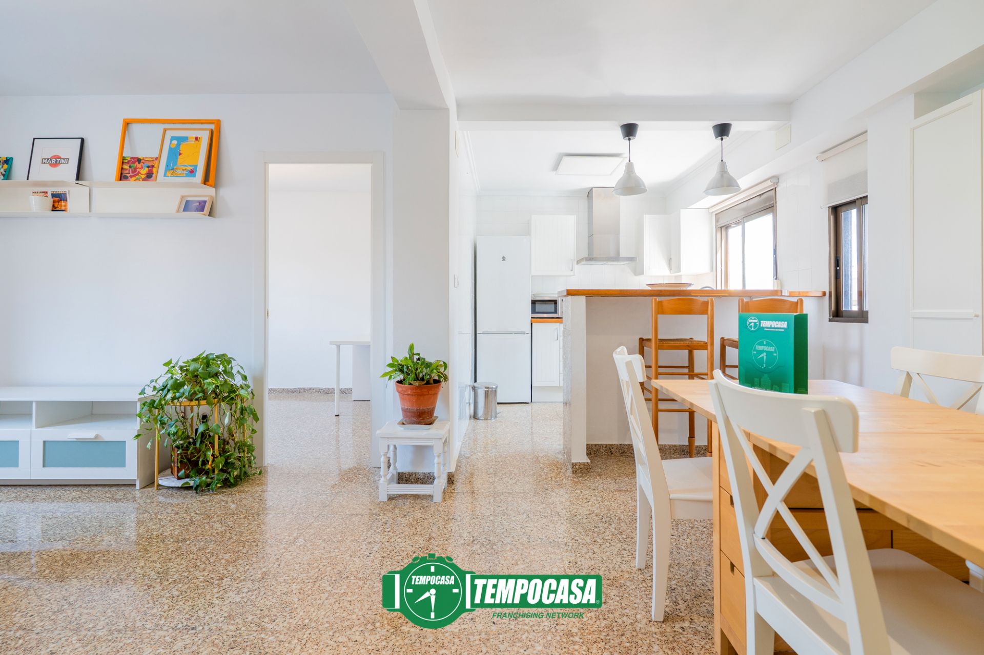 Kitchen of Flat for sale in  Valencia Capital  with Furnished, Oven and Washing machine