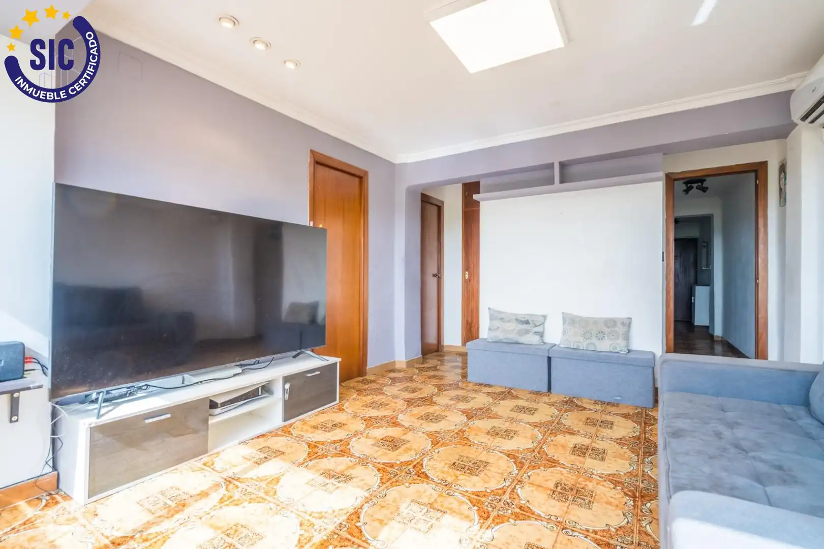 Sala de estar de Piso en venta en Valencia con Aire acondicionado y Calefacción
