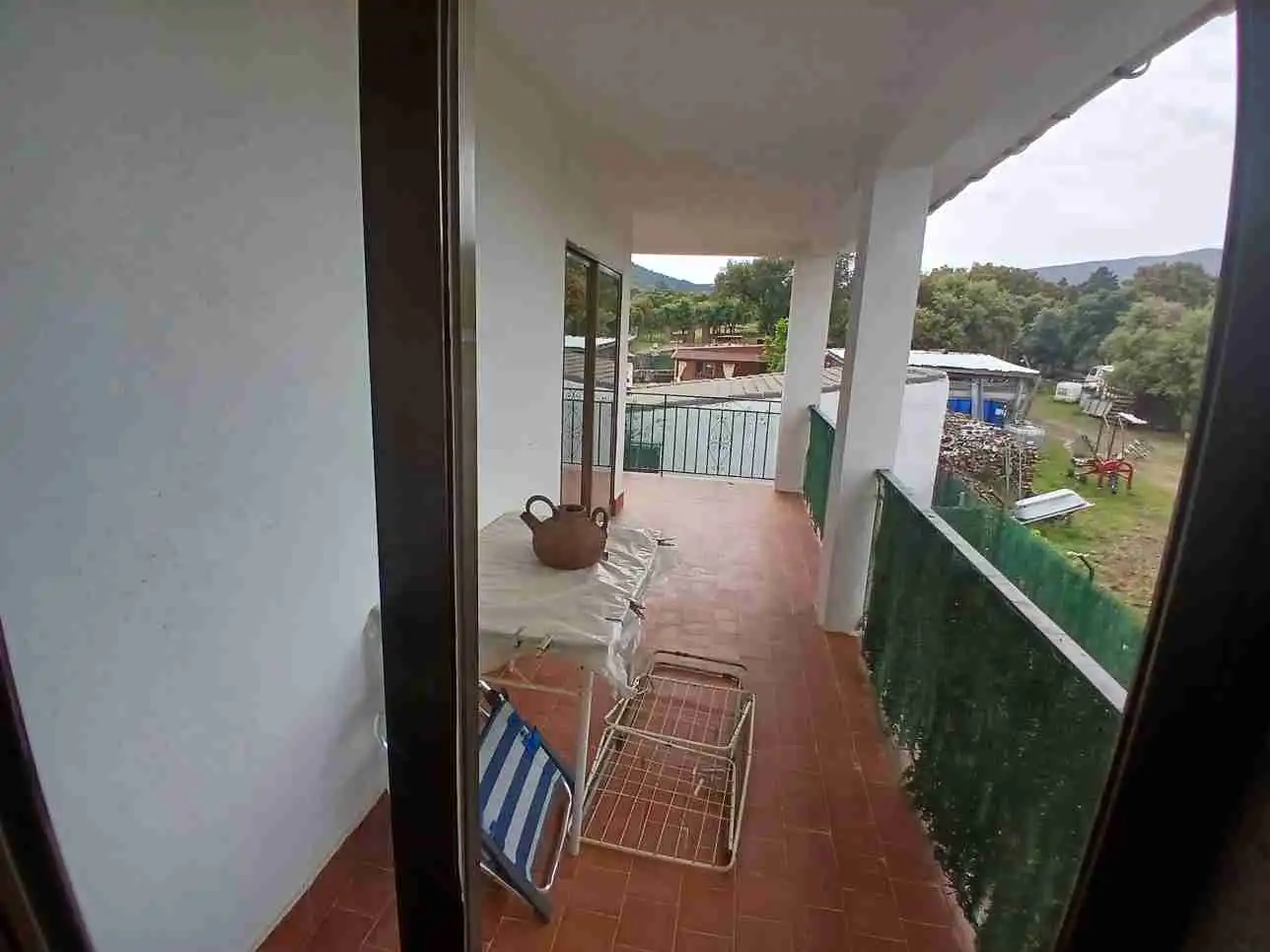 Terrassa de Casa o xalet en venda en Segovia amb Calefacció, Jardí privat i Terrassa