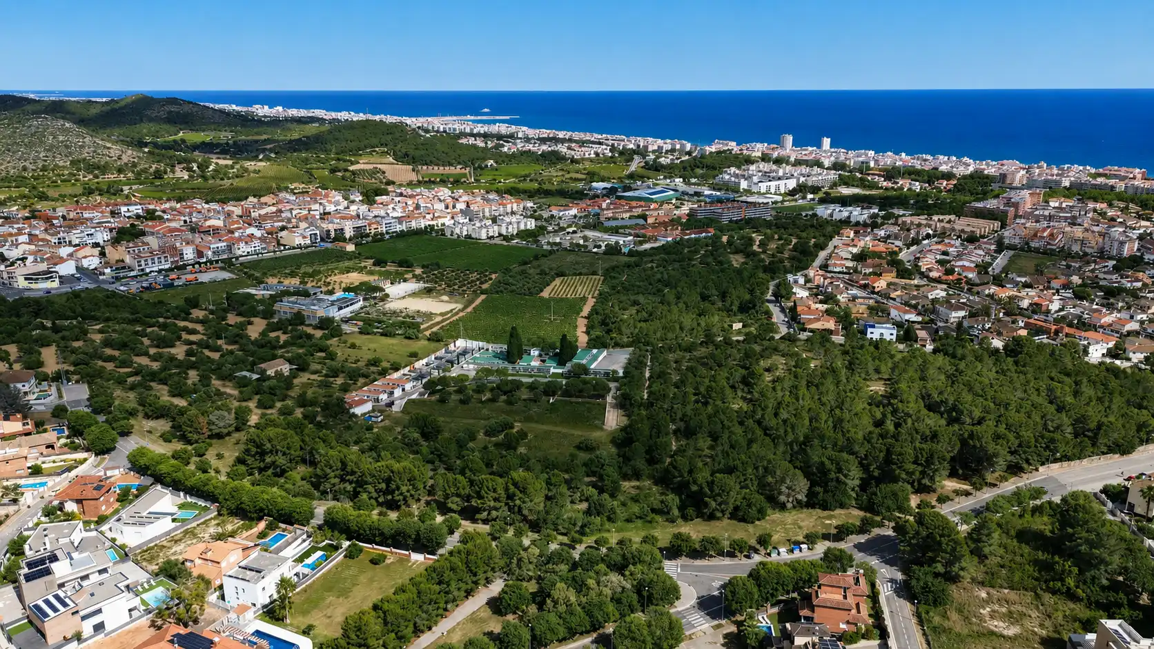 Vista exterior de Casa o xalet en venda en Calafell amb Calefacció i Jardí privat