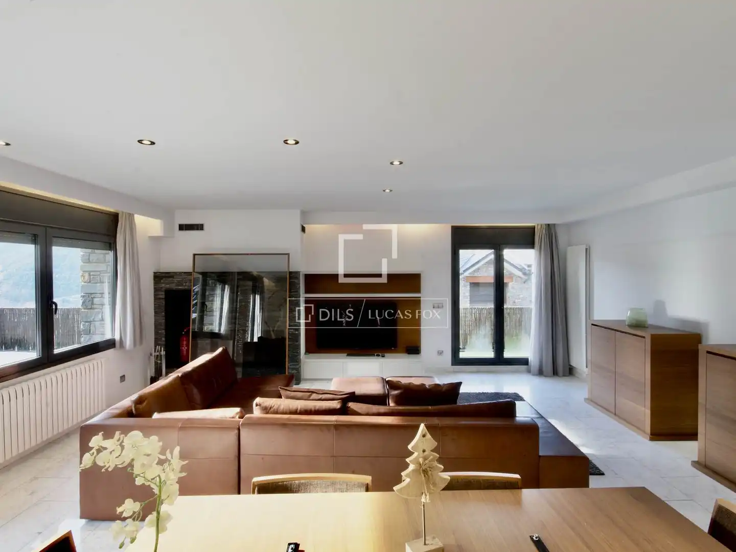 Sala de estar de Casa o chalet en venta en La Massana con Calefacción, Jardín privado y Parquet