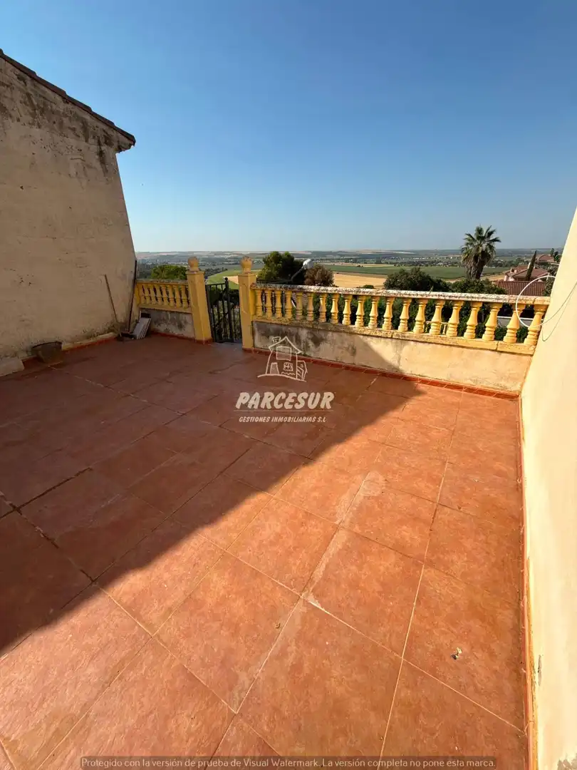 Terrace of Houses for sale in Almodóvar del Río  with Air Conditioner, Private garden and Terrace