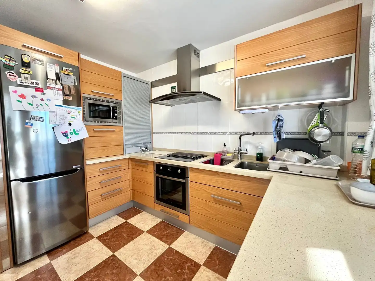 Cocina de Casa adosada en venta en Ciudad Real con Aire acondicionado, Calefacción y Internet