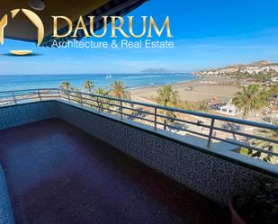 Exterior view of Flat for sale in Rincón de la Victoria  with Terrace, Storage room and Furnished