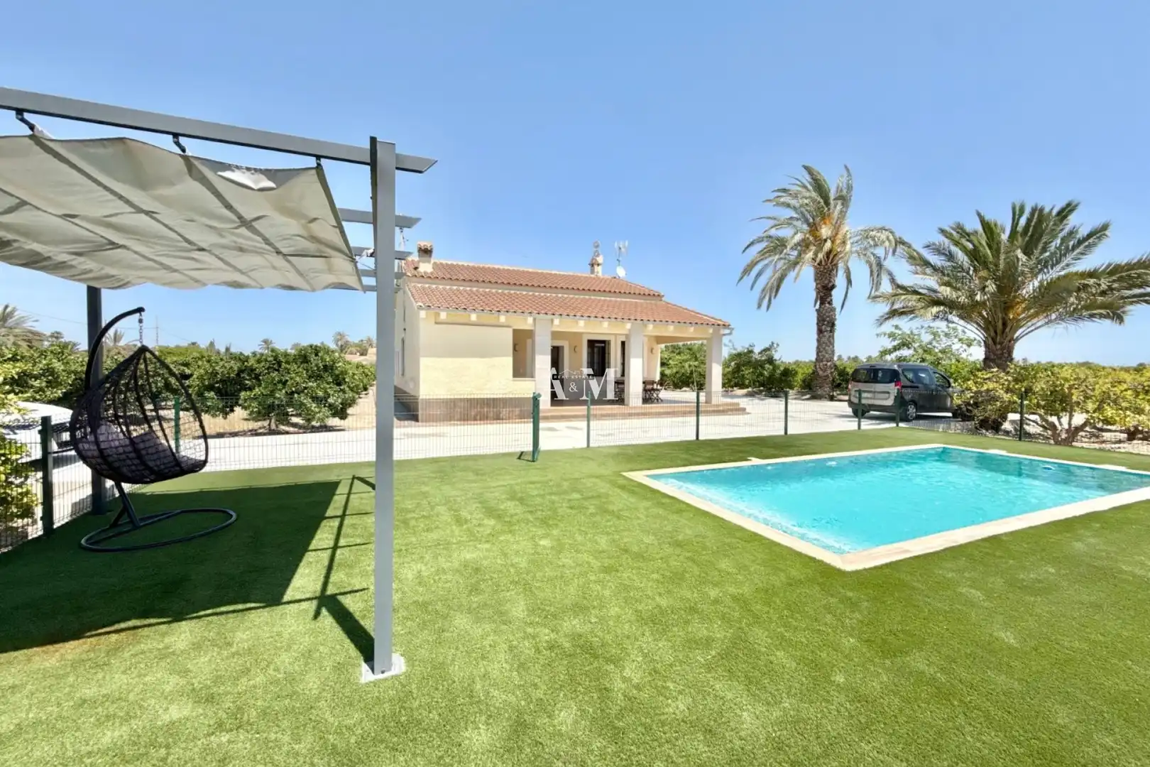 Vista exterior de Casa o chalet de alquiler en Elche / Elx con Aire acondicionado, Calefacción y Terraza