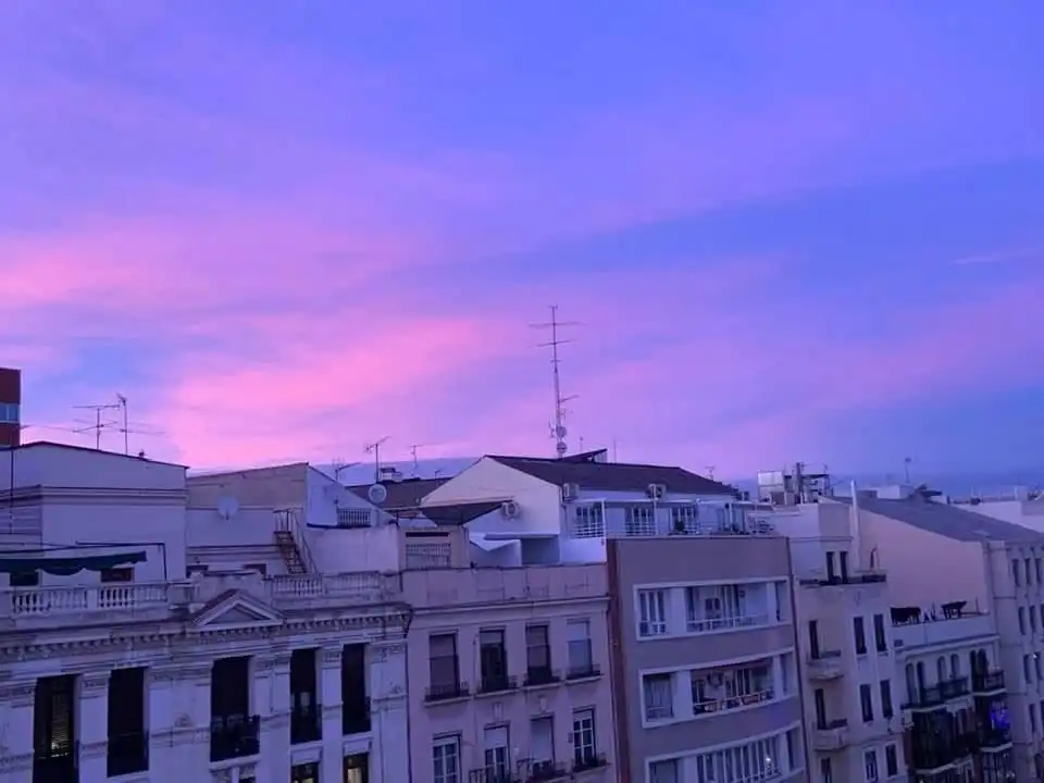 Vista exterior de Pis en venda en  Madrid Capital amb Aire condicionat i Balcó