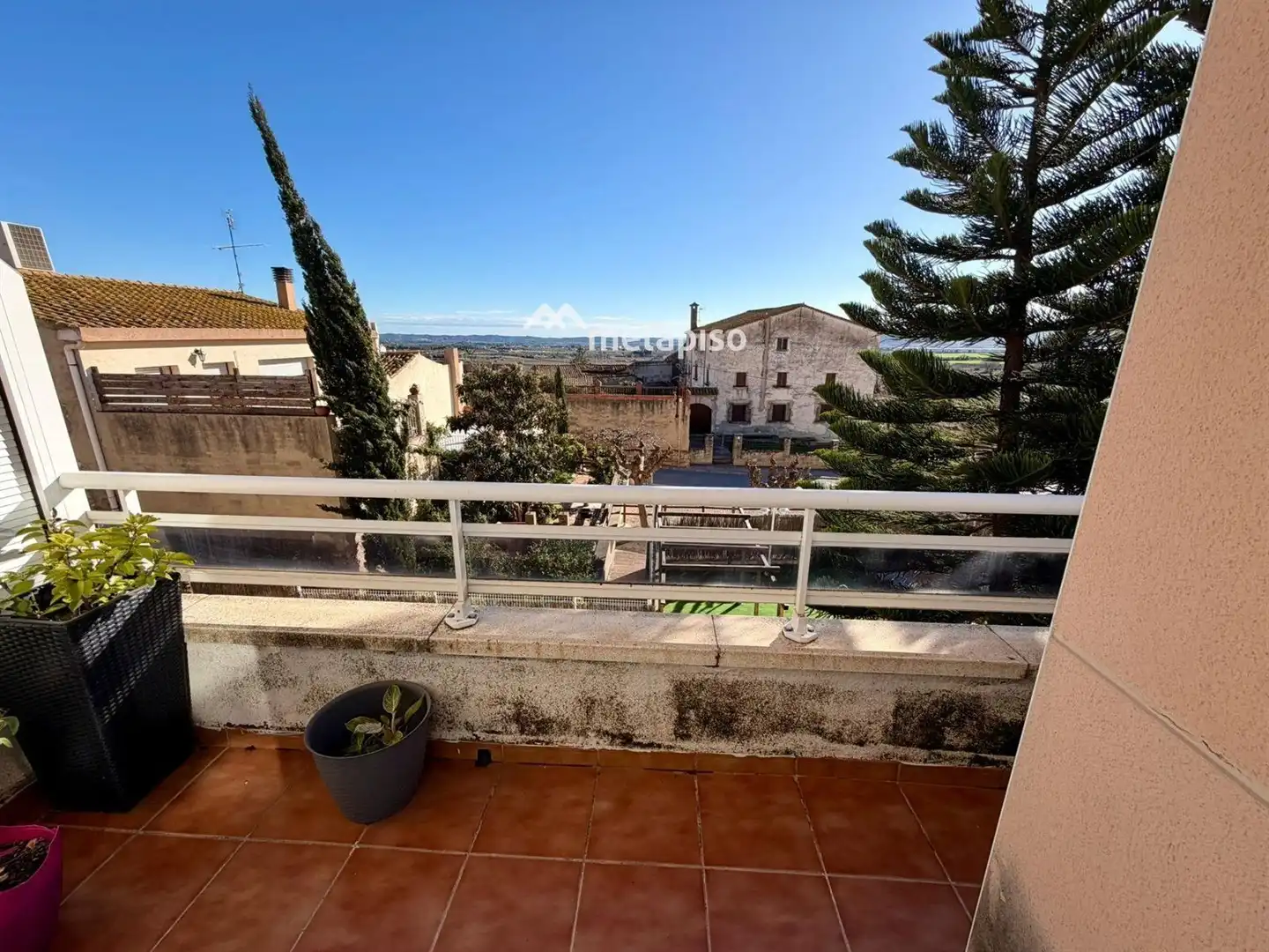 Terrassa de Casa adosada en venda en Sant Jaume dels Domenys amb Terrassa, Piscina i Piscina comunitària