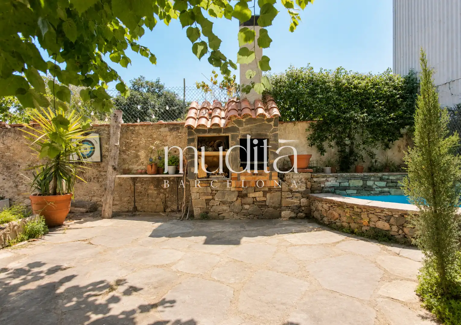 Garden of Detached homes for sale in Gualba  with Heating, Private garden and Terrace