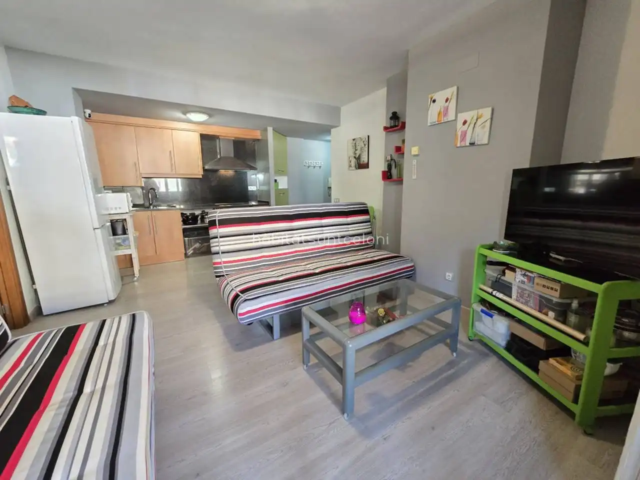 Sala de estar de Ático en venta en Blanes con Aire acondicionado, Calefacción y Parquet