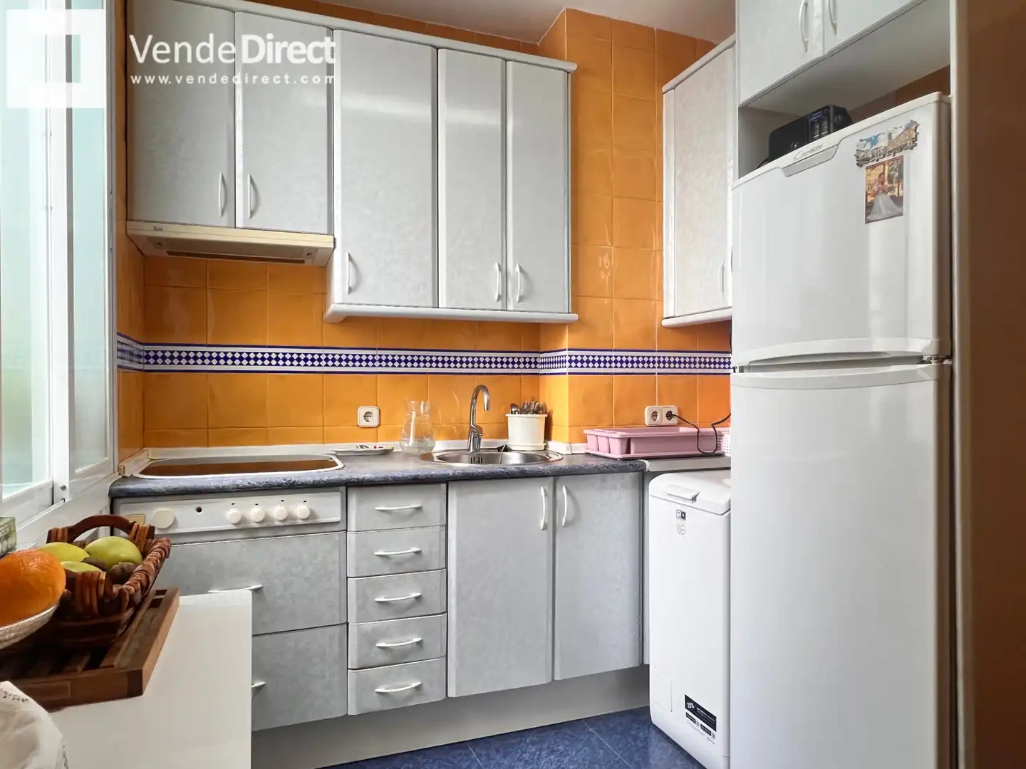 Cocina de Piso en venta en Madrid con Trastero, Amueblado y Balcón