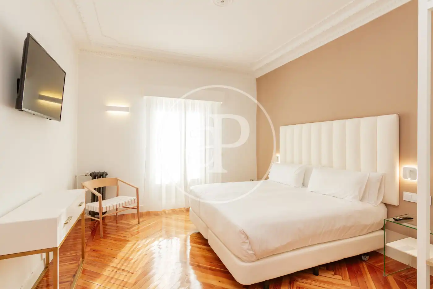 Bedroom of Attic for rent in Madrid  with Air Conditioner, Heating and Terrace