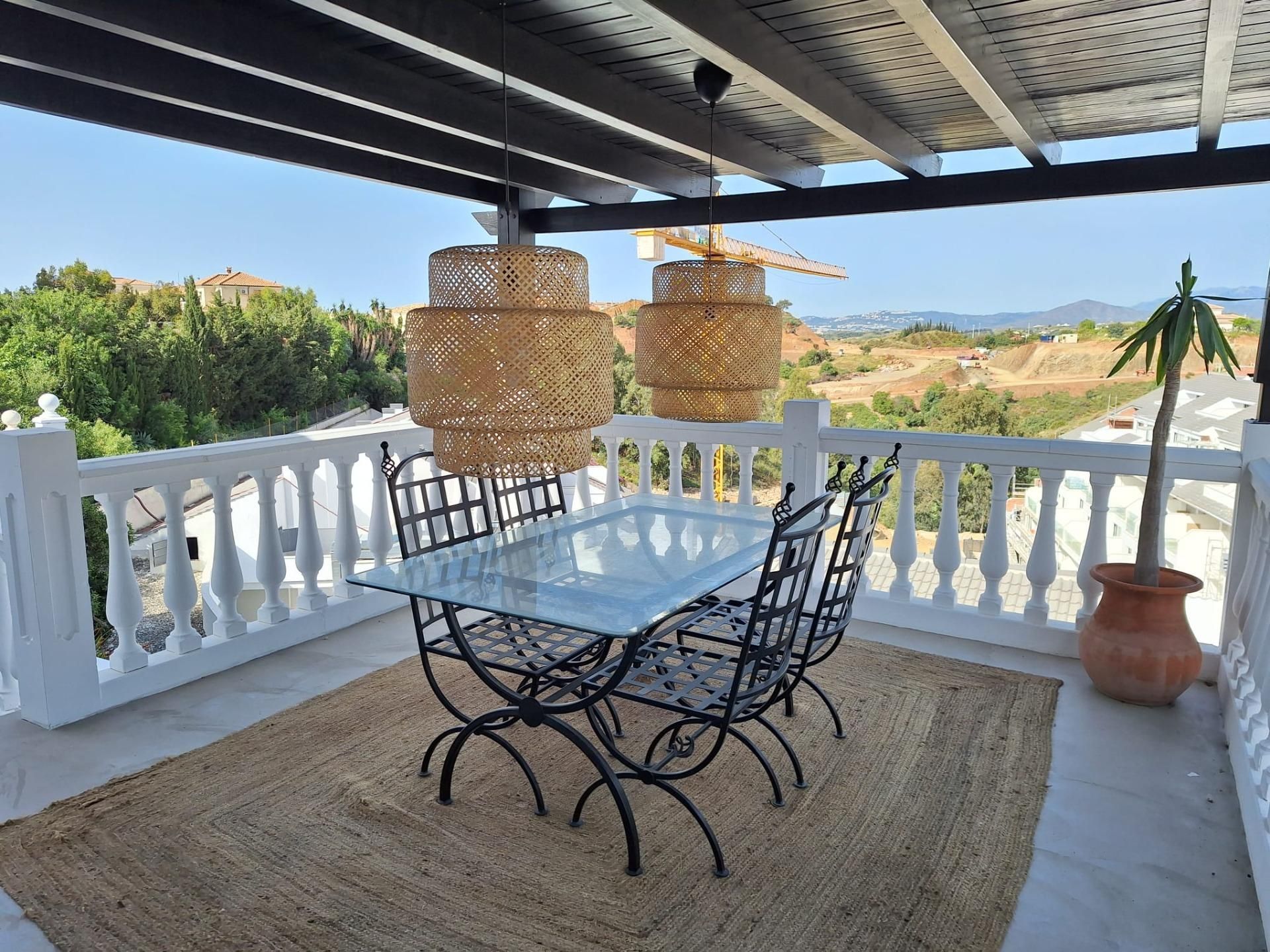 Terraza de Casa o chalet de alquiler en Fuengirola con Aire acondicionado, Calefacción y Terraza