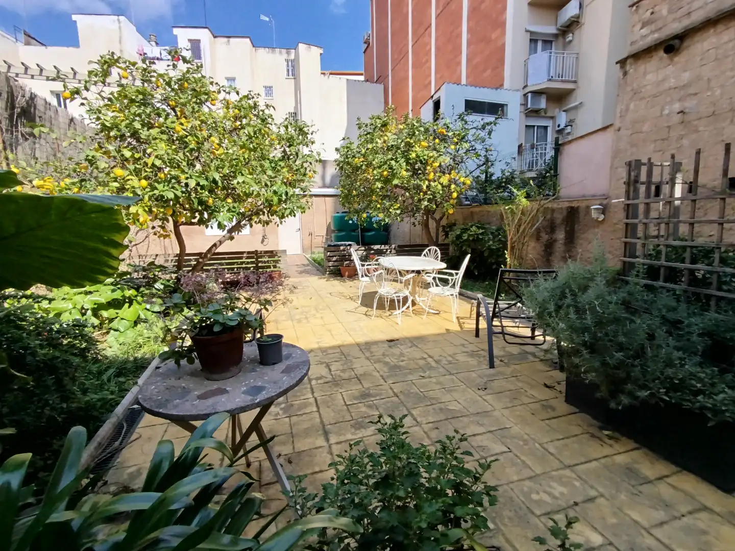 Terrassa de Casa o xalet en venda en  Barcelona Capital amb Aire condicionat, Calefacció i Jardí privat