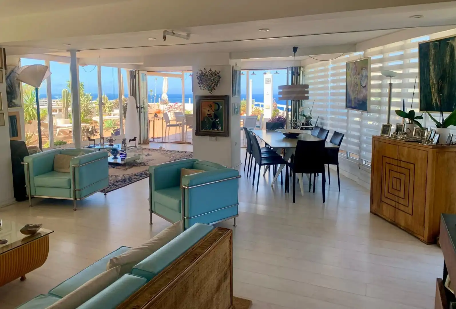 Living room of Attic for sale in Adeje  with Terrace and Community pool